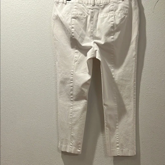 Charter Club White Cropped Pants size 10 - Picture 4 of 14